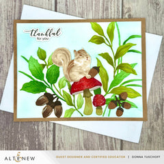Stencil & Embossing Folder Bundle Woodland Path