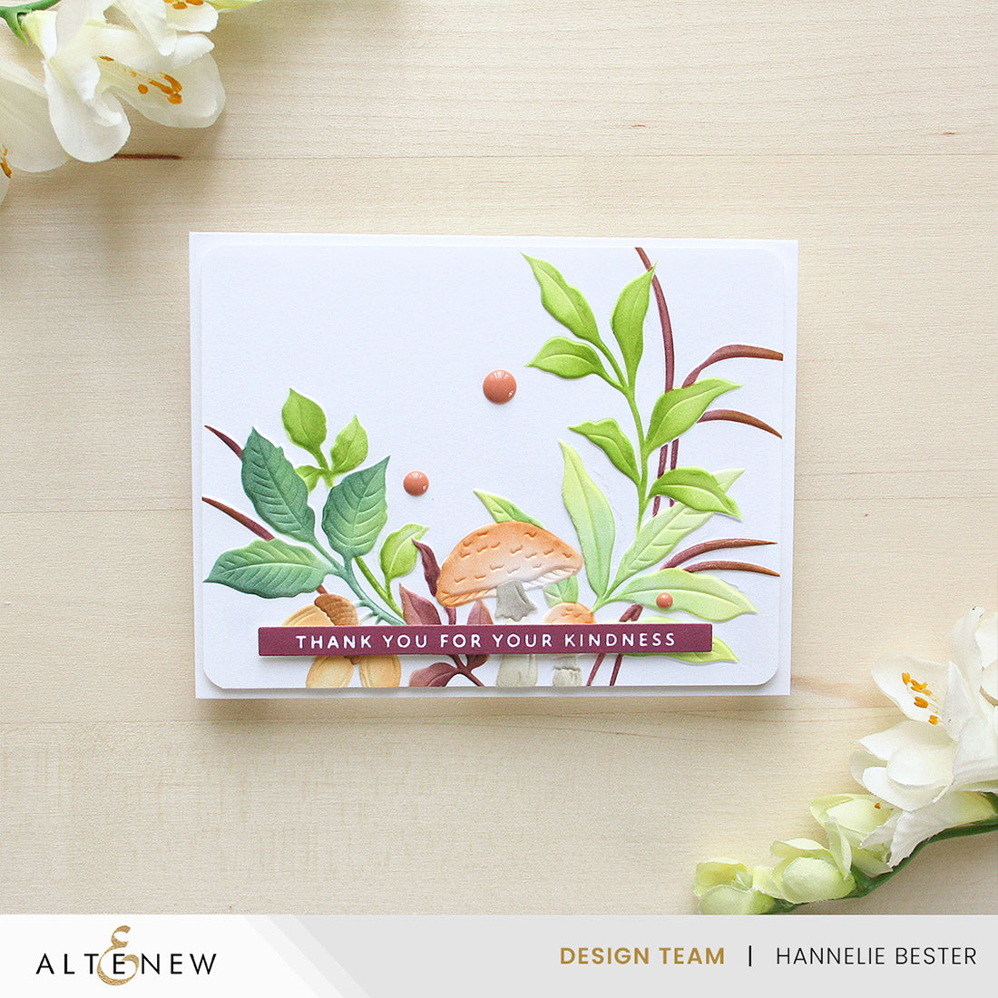 Stencil & Embossing Folder Bundle Woodland Path
