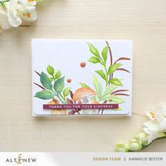 Stencil & Embossing Folder Bundle Woodland Path