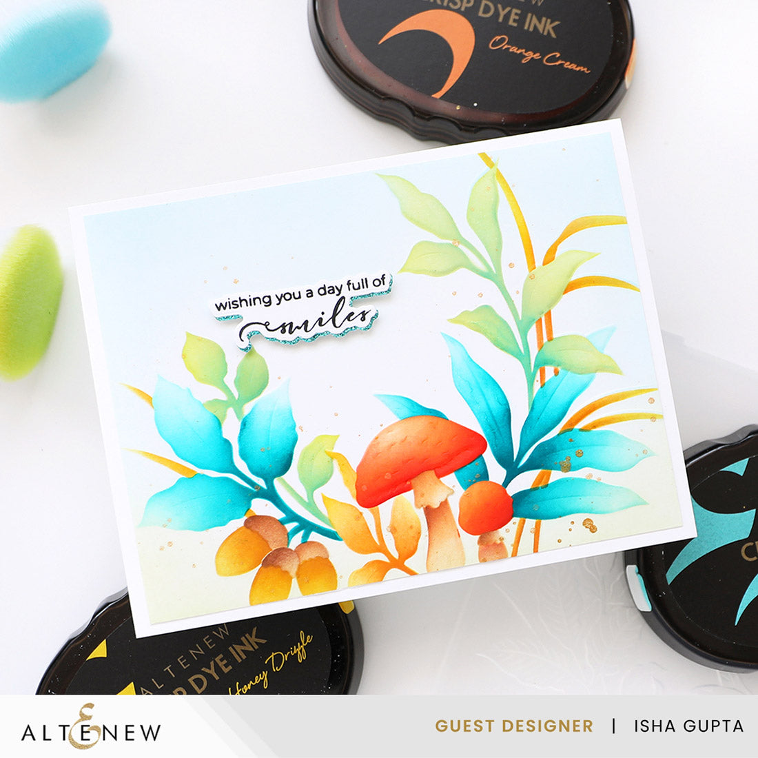 Stencil & Embossing Folder Bundle Woodland Path