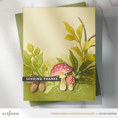 Stencil & Embossing Folder Bundle Woodland Path