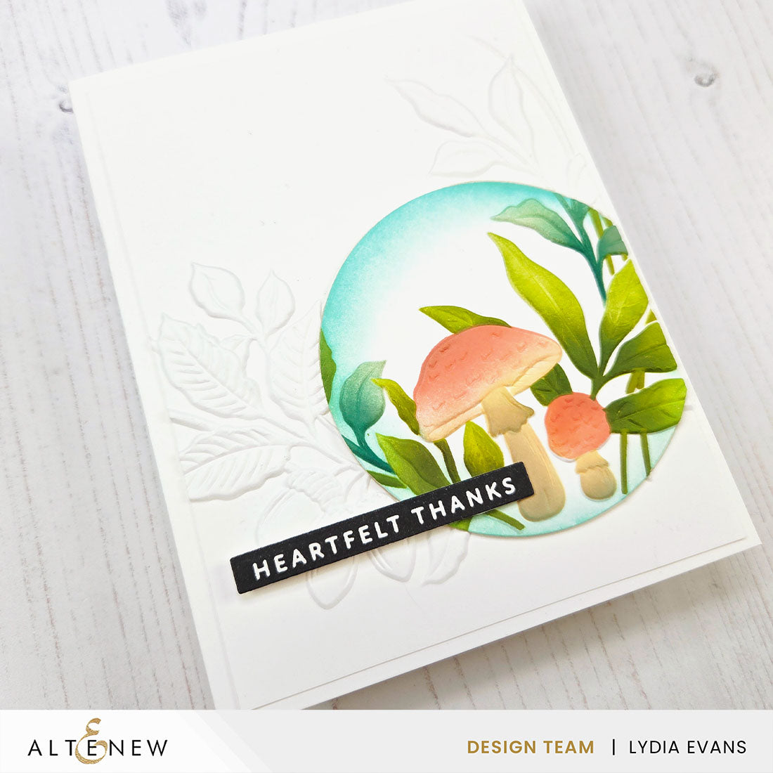 Stencil & Embossing Folder Bundle Woodland Path