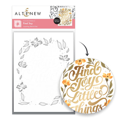 Stencil Find Joy Layering Stencil Set (4 in 1)
