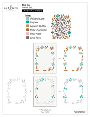Stencil Find Joy Layering Stencil Set (4 in 1)