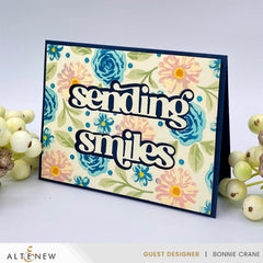 Stencil Floral Radiance Layering Stencil Set (4 in 1)
