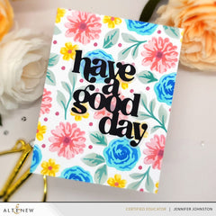 Stencil Floral Radiance Layering Stencil Set (4 in 1)