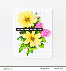 Stencil Flower Bunch Simple Layering Stencil Set (4 in 1)