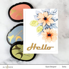 Stencil Flower Bunch Simple Layering Stencil Set (4 in 1)