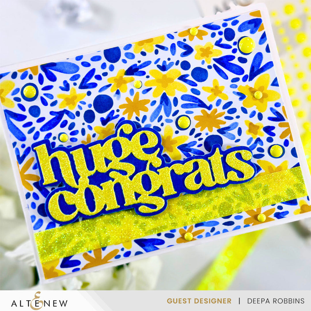 Stencil Flowers & Petals Layering Stencil Set (4 in 1)