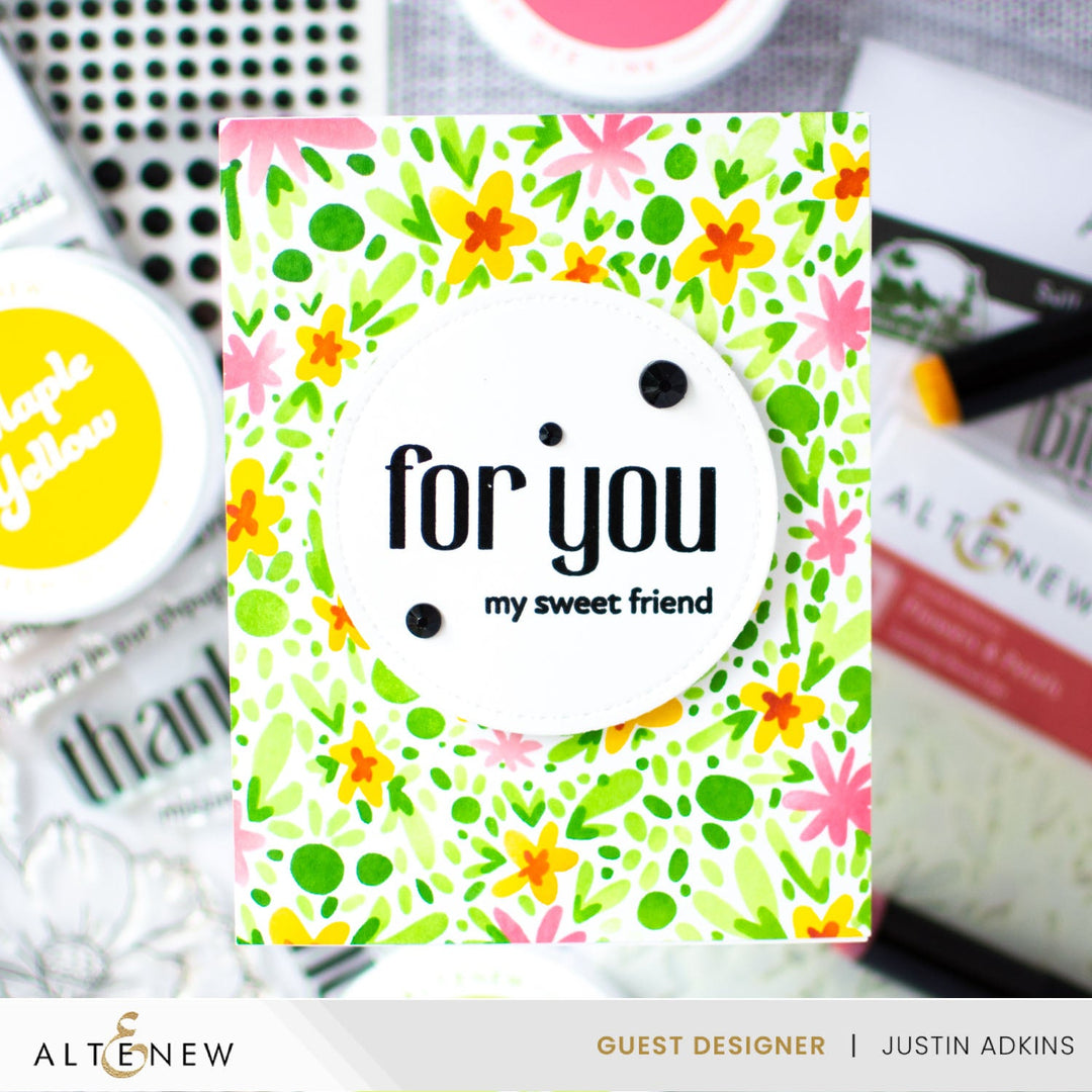 Stencil Flowers & Petals Layering Stencil Set (4 in 1)