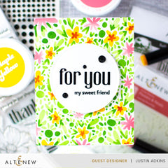 Stencil Flowers & Petals Layering Stencil Set (4 in 1)