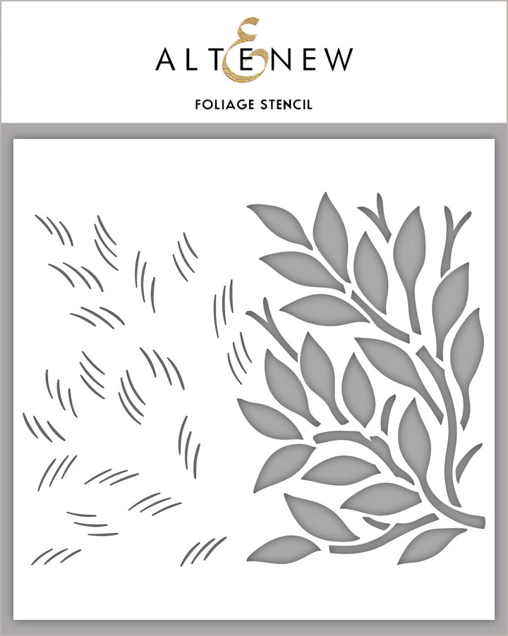 Stencil Foliage Stencil