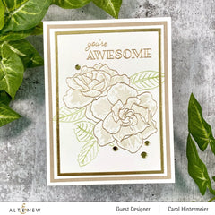 Stencil Gardenia Duo Mask Stencil