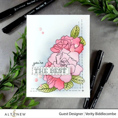 Stencil Gardenia Duo Mask Stencil