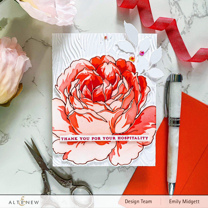 Stencil Gilded Rose Layering Stencil Set (3 in 1)