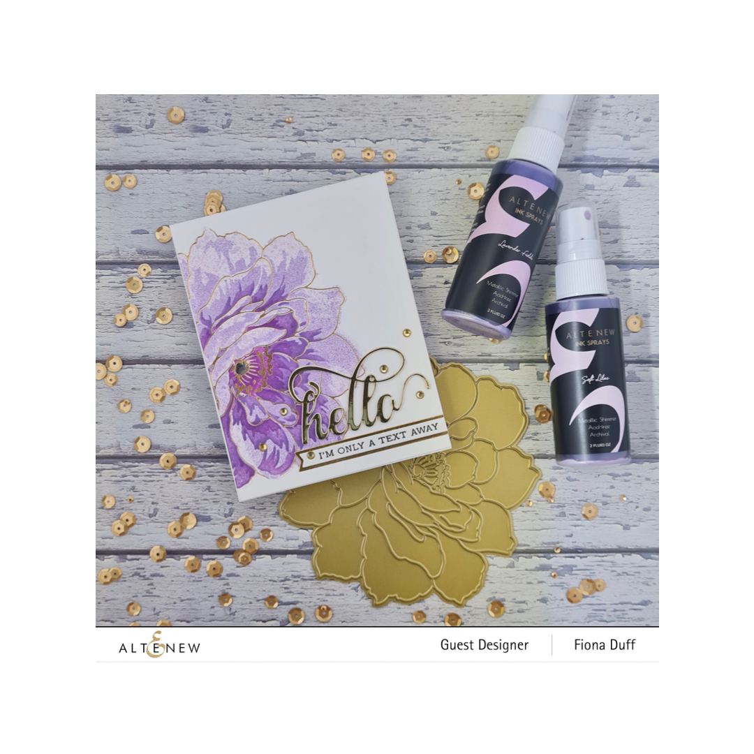 Stencil Golden Days Mask Stencil