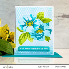 Stencil Greenwood Flowers Stencil Set (3 in 1)