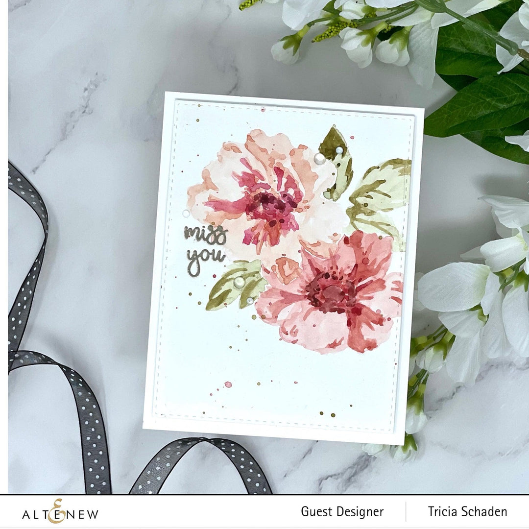 Stencil Greenwood Flowers Stencil Set (3 in 1)