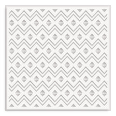 Stencil Heritage Chevron Weaves Stencil
