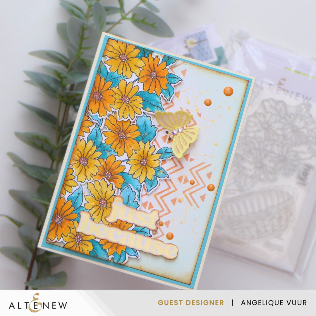 Stencil Heritage Chevron Weaves Stencil