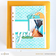 Stencil Heritage Chevron Weaves Stencil