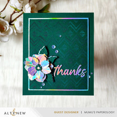 Stencil Heritage Chevron Weaves Stencil