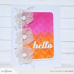Stencil Heritage Chevron Weaves Stencil