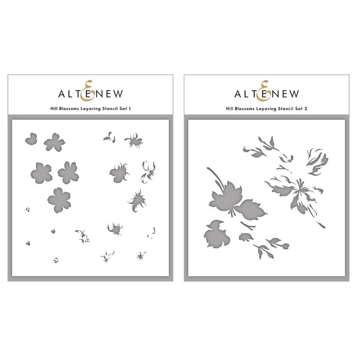 Stencil Hill Blossoms Layering Stencil Set (2 in 1)