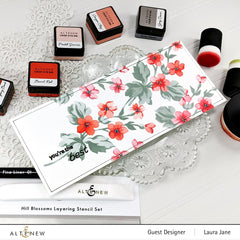 Stencil Hill Blossoms Layering Stencil Set (2 in 1)