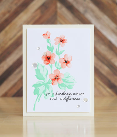 Stencil Hill Blossoms Layering Stencil Set (2 in 1)