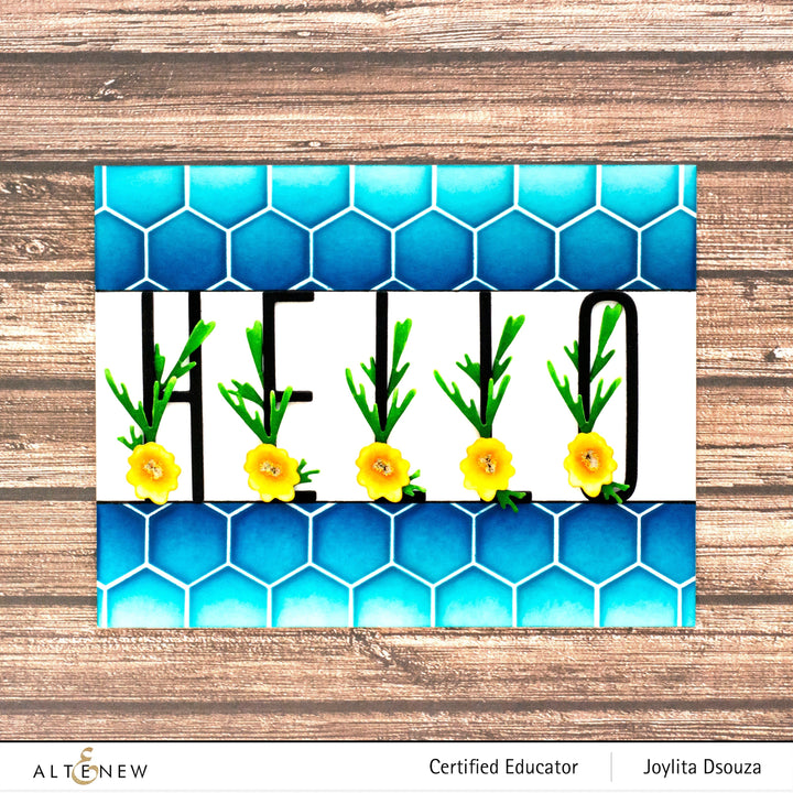 Stencil Honeycomb Stencil