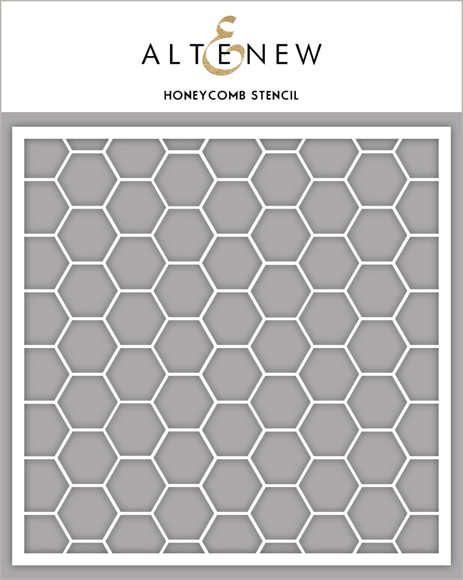 Stencil Honeycomb Stencil