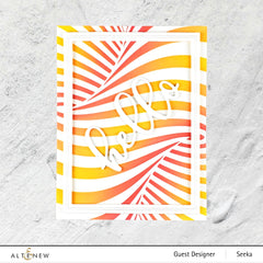 Stencil Illusion Twist Stencil