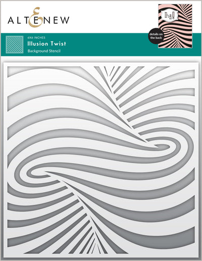 Stencil Illusion Twist Stencil