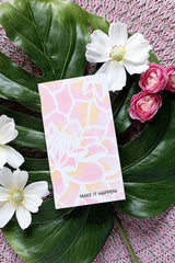 Stencil Layered Dahlia Stencil Set (A & B)