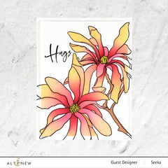 Stencil Magnolia Ballerina Simple Coloring Stencil Set (3 in 1)