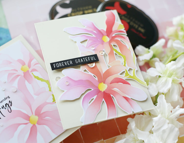 Stencil Magnolia Ballerina Simple Coloring Stencil Set (3 in 1)