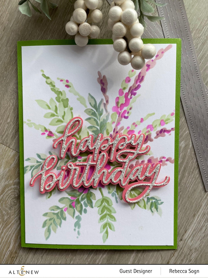 Stencil Meadow Burst Stencil Set (5 in 1)