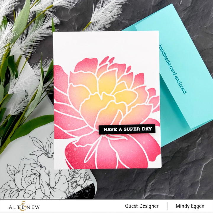 Stencil Mega Bloom Stencil