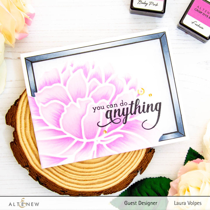 Stencil Mega Bloom Stencil