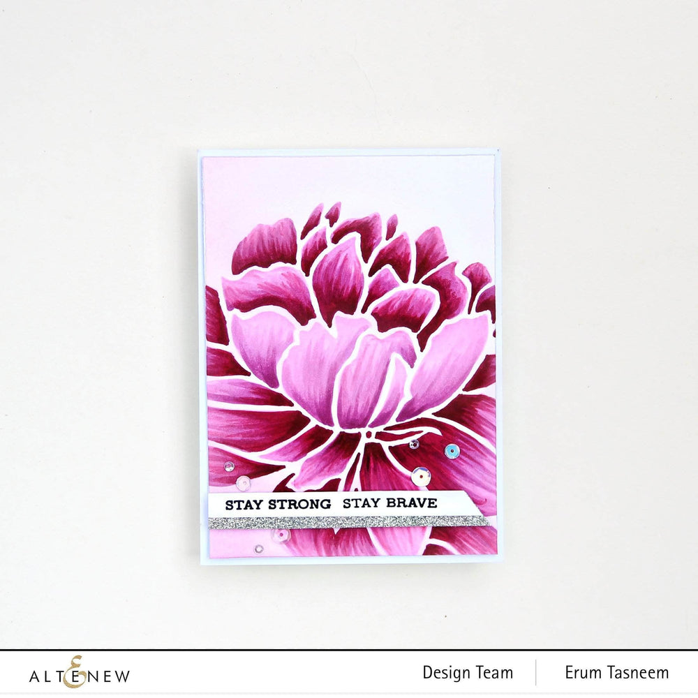 Stencil Mega Bloom Stencil