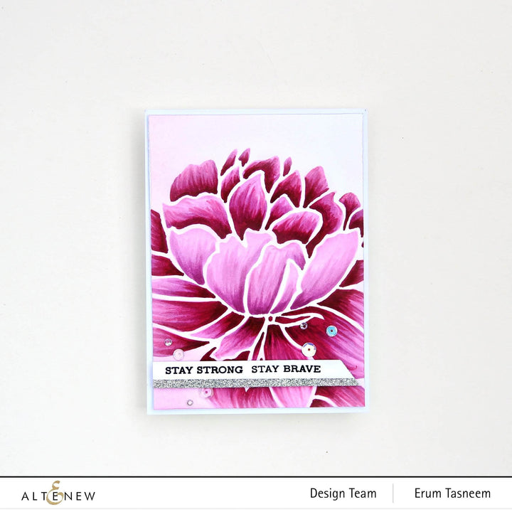 Stencil Mega Bloom Stencil