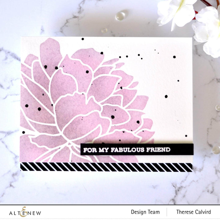 Stencil Mega Bloom Stencil