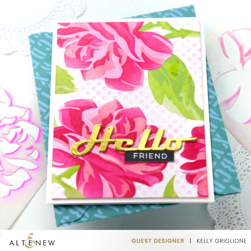 Stencil Mega Blossom Stencil Set (4 in 1)