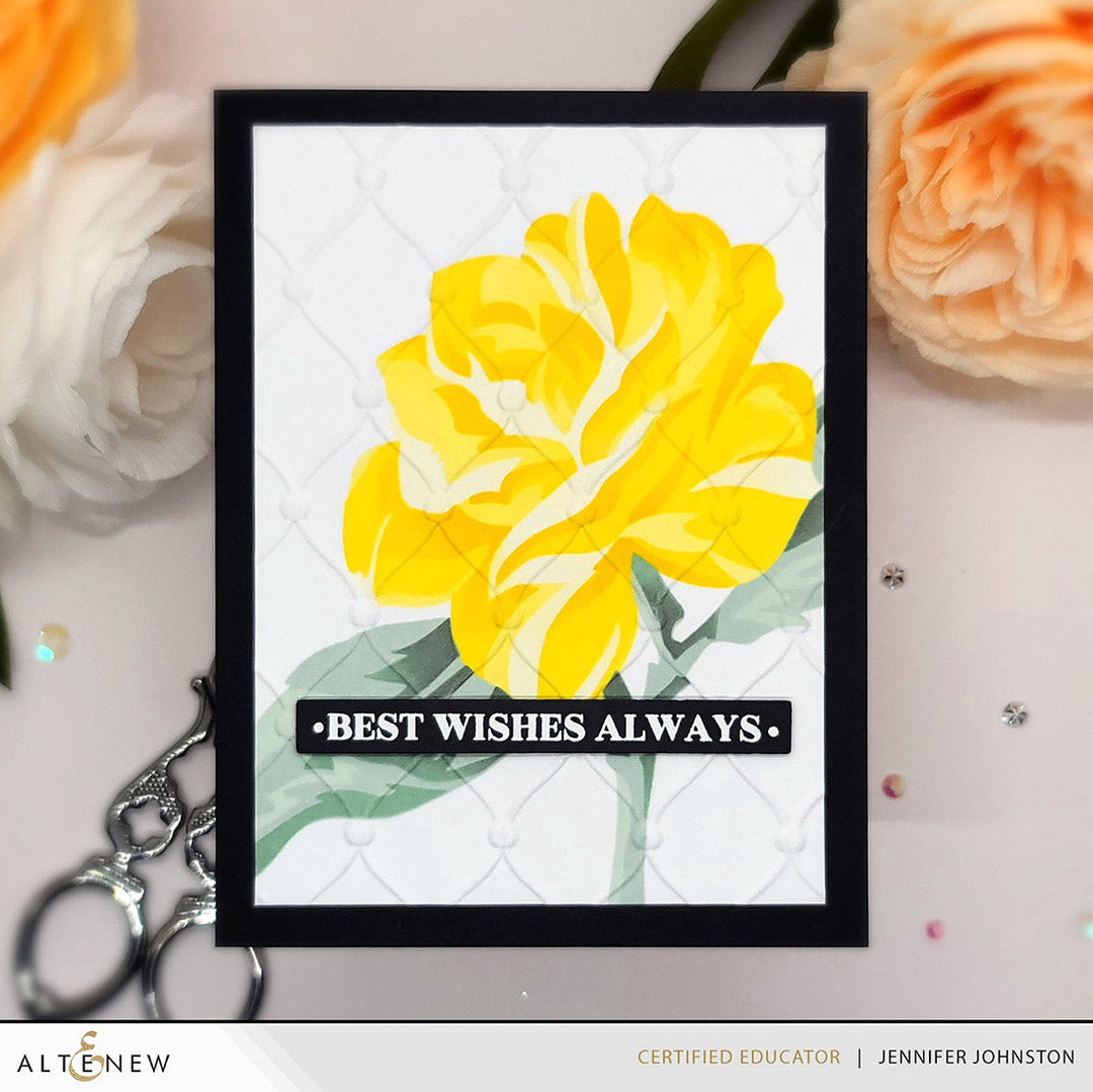 Stencil Mega Blossom Stencil Set (4 in 1)