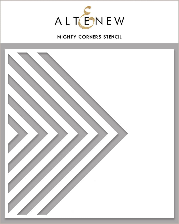 Stencil Mighty Corners Stencil
