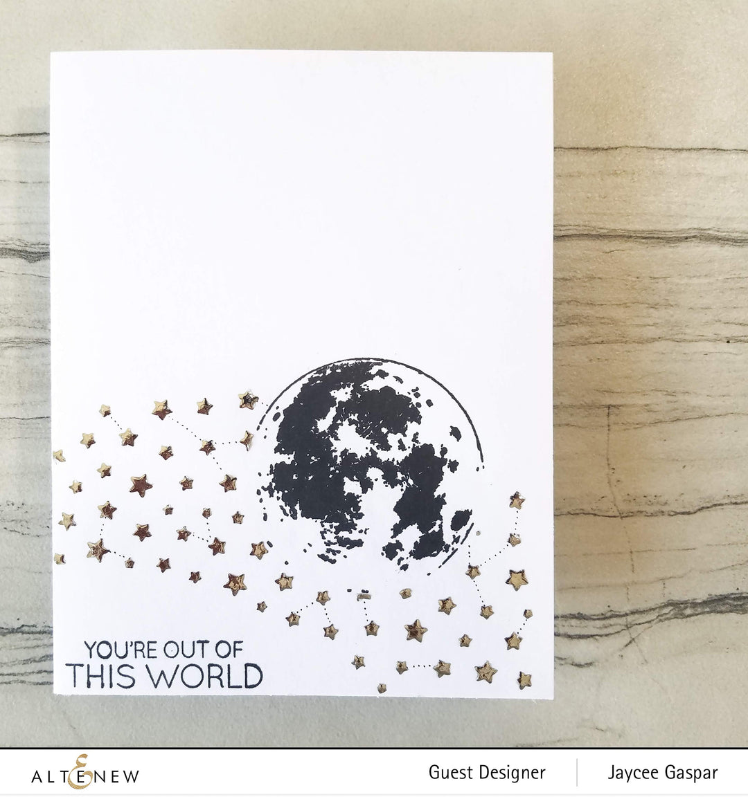 Stencil Milky Way Stencil