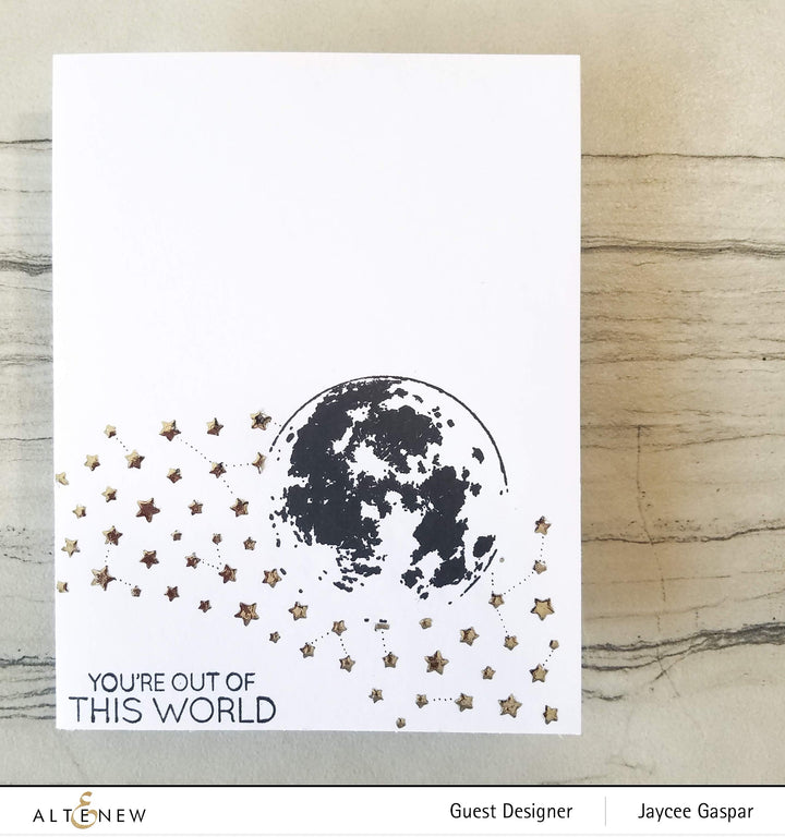 Stencil Milky Way Stencil