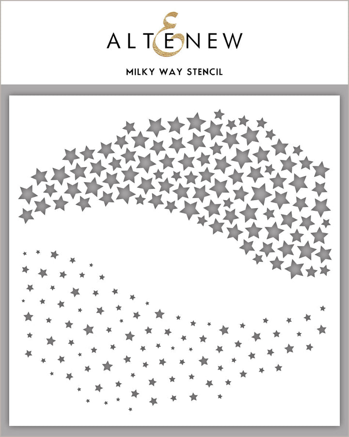 Stencil Milky Way Stencil
