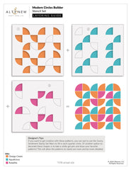 Stencil Modern Circles Builder Stencil Set (3 in 1)